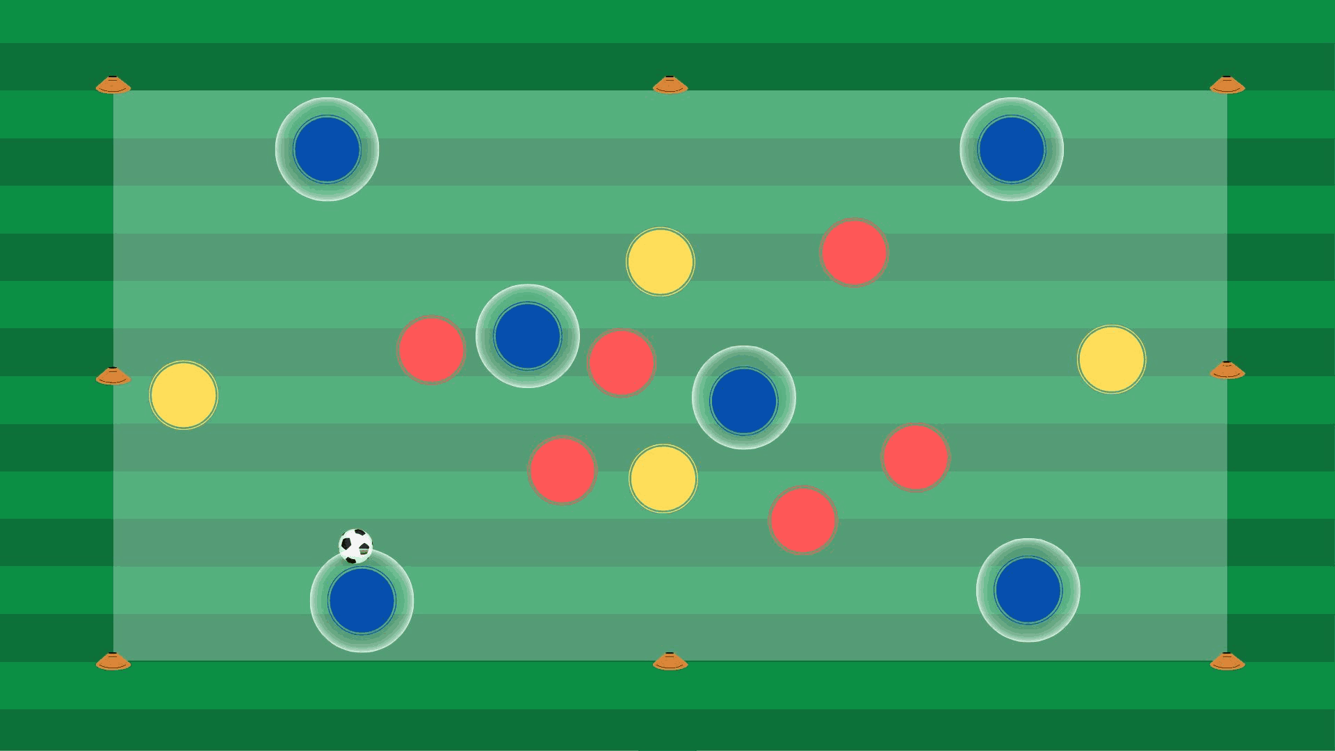 SMALL SIDED GAME 6 CONTRO 6 + 4 JOLLY BLU SMALL SIDED GAME 6 CONTRO 6 + 4 JOLLY BLU