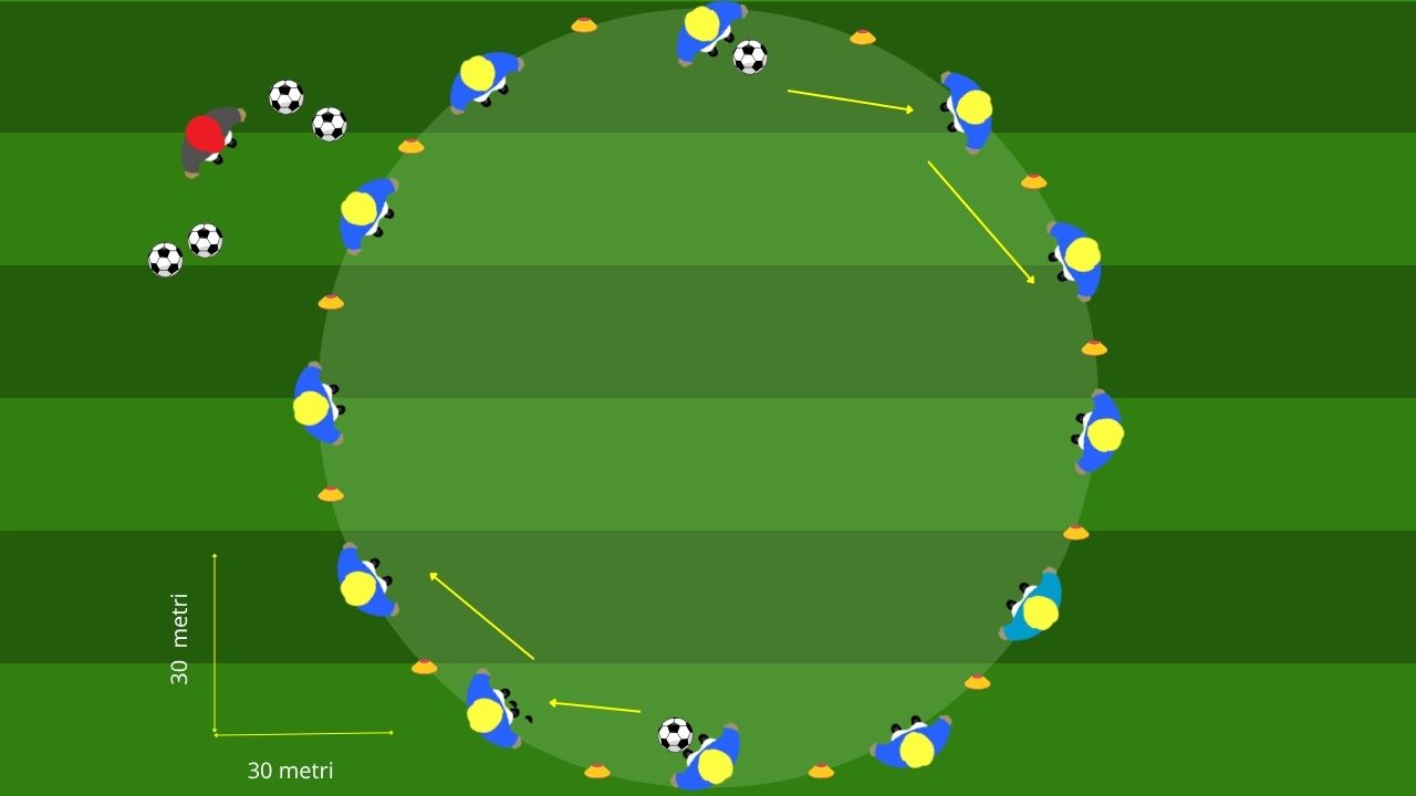 Pulcini Gioco del Gatto e del Topo per il controllo orientato