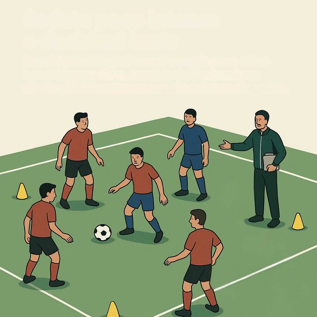 Sedute poco intense e decisioni lente - Small Sided Games