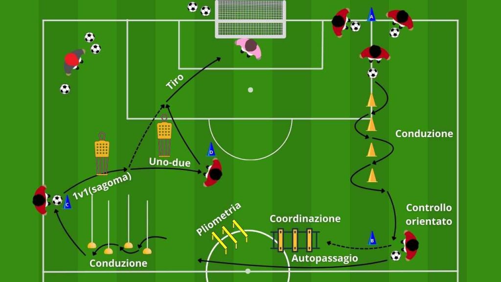 Coordinazione circuito tecnico-fisico con finalizzazione in porta