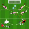 Allenamento reattività portiere 4 varianti per il bloccaggio e il rinvio