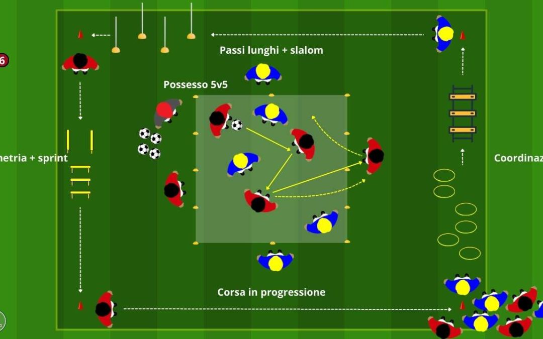 Circuiti di coordinazione e possesso palla: l’eccellenza nell’allenamento moderno