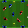 Giochi di posizione con transizione domina il possesso e attacca in superiorità
