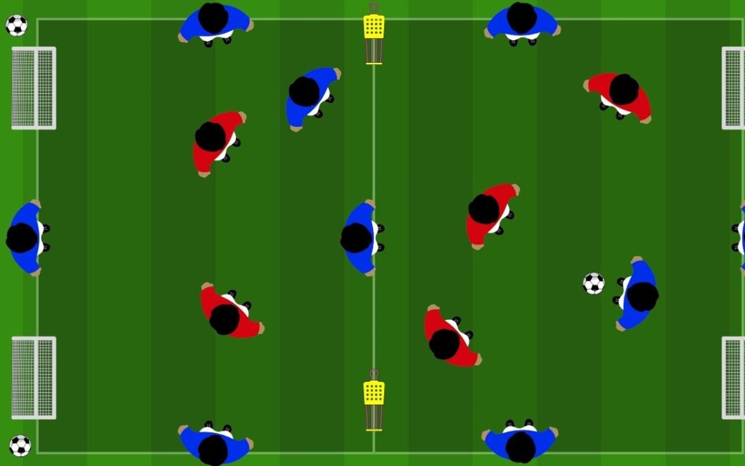 Giochi di posizione con transizione: domina il possesso e attacca in superiorità