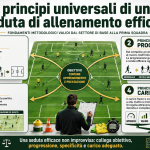 Come costruire una seduta di allenamento calcio efficace: principi, struttura e adattamenti per ogni categoria